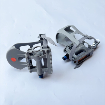 Plastični pedal s remenom za spinning bicikl, kompatibilan sa spinning biciklima, Thick Fish marka