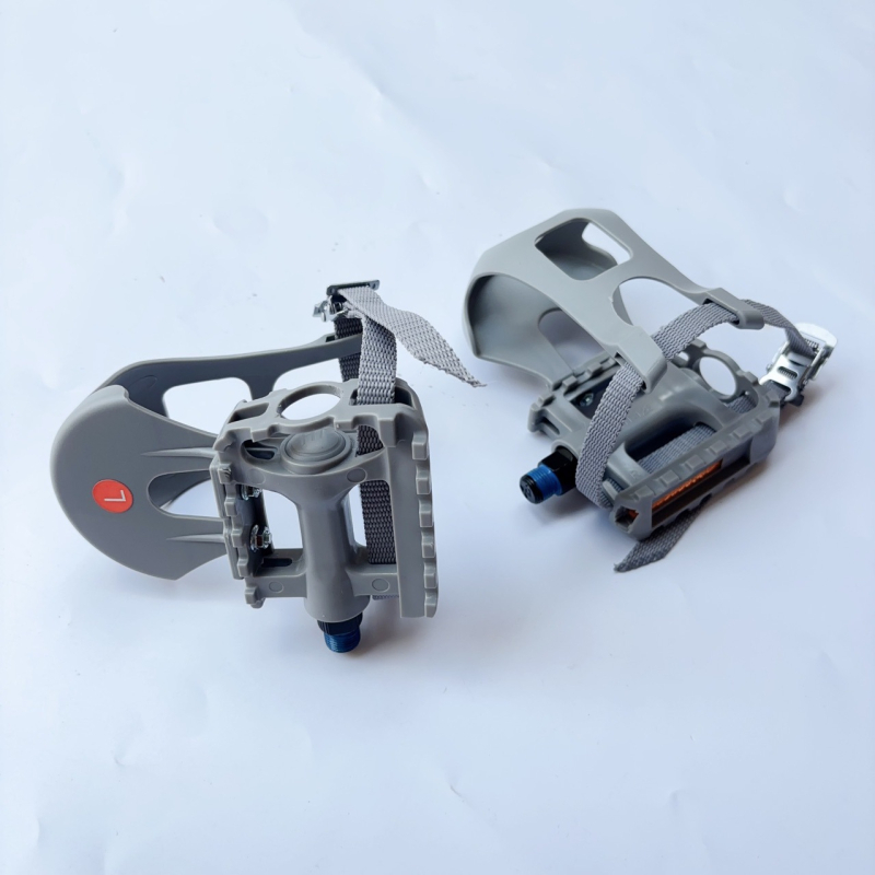 Plastični pedal s remenom za spinning bicikl, kompatibilan sa spinning biciklima, Thick Fish marka