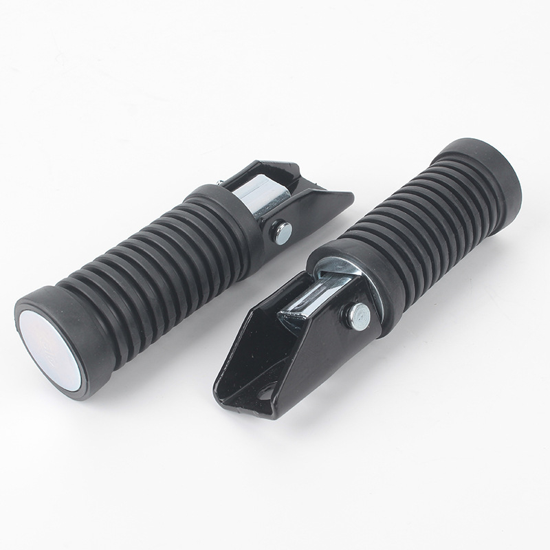 GN125 pedală de picior spate, corp metalic, vopsire cu vopsea de cuptor, poziționare cu două găuri