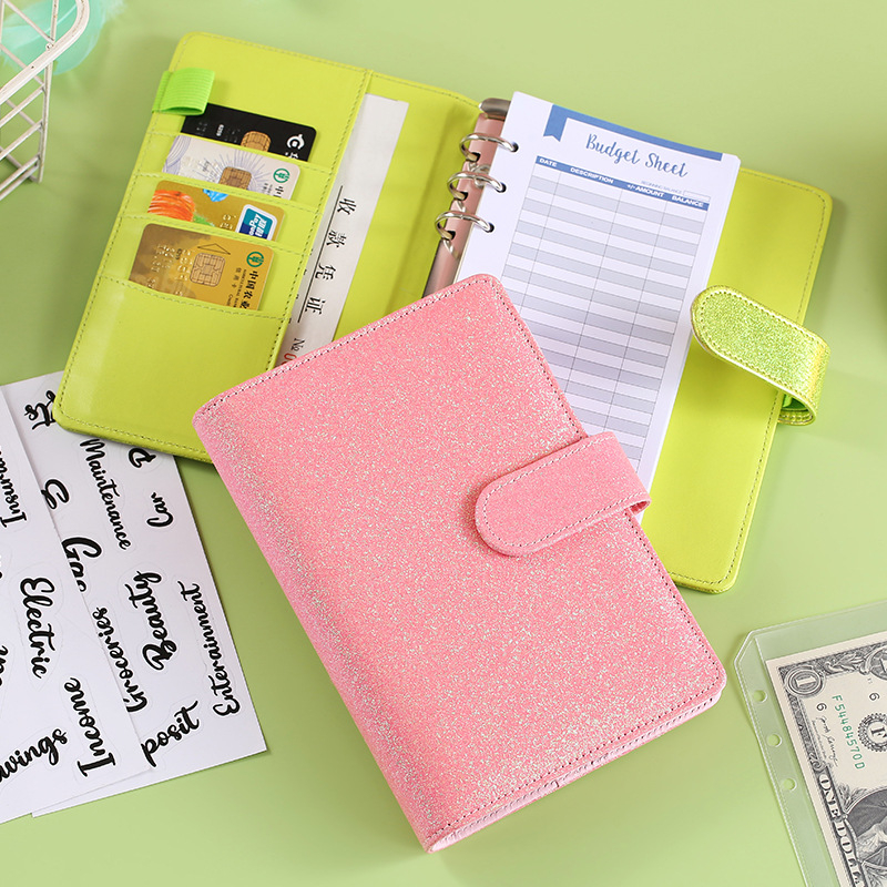 Caiet cu foi detașabile, copertă PU, 100 pagini, hârtie Forest 80 gsm, copertă din piele ecologică, stil creativ