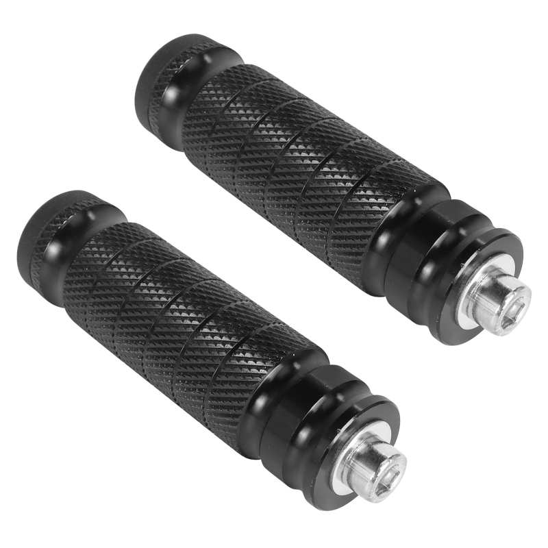 Zadnje pedale za motocikle od aluminijske legure, CNC kružne, univerzalne, obojane