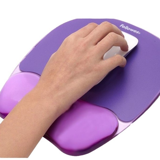 Suport ergonomic pentru încheietura mâinii din cauciuc pentru mouse – birou și jocuri, doar o față, suport pentru încheietură, model 91177