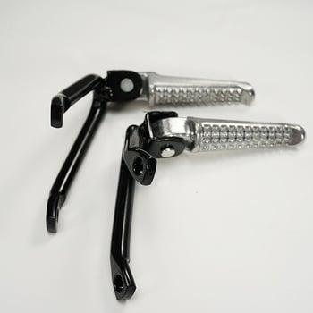 Πίσω πετάλι εκτός δρόμου για μοτοσικλέτα, μεταλλική κατασκευή με επίχωση φούρνου, συμβατό με CQR150-CQR250, βάρος 650 g, μέγ. ισχύς 30