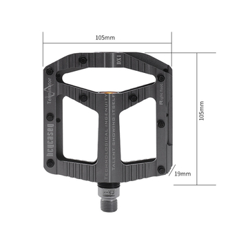 Pedale pentru bicicletă Yiyong Dx1, 6061 aluminiu, ax din oțel SAE 430, pentru biciclete oraș/ drum/ MTB
