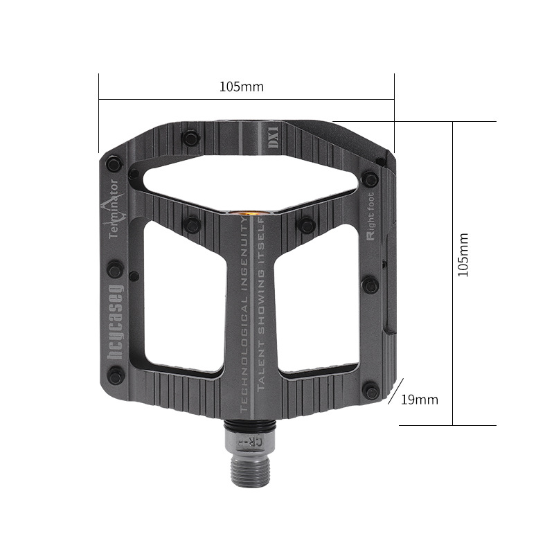 Pedale pentru bicicletă Yiyong Dx1, 6061 aluminiu, ax din oțel SAE 430, pentru biciclete oraș/ drum/ MTB