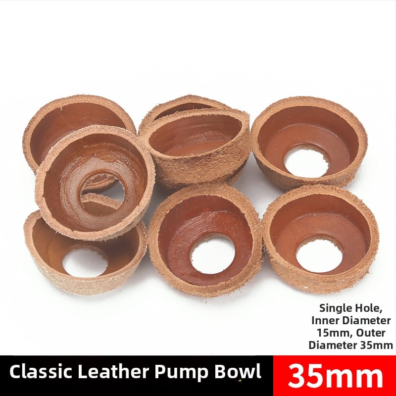 Ručna pumpa za zrak s klipom, visokotlačni cilindar, mlaznica s kožnim posudom i gumeni brtvni prsten