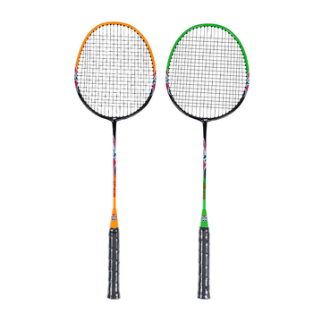Coca badminton reketa s okvirom od čeličnog legura, najlonskim končićima, za amatere početnike, težina 95–100 g, debljina drške G5