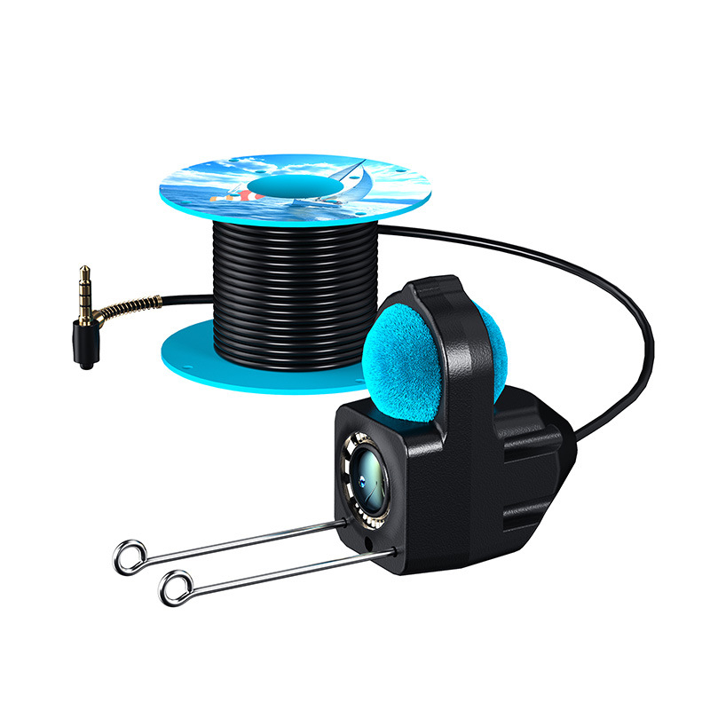 HD подводна камера за лов на риба с нощно виждане и ултраширок ъгъл; диапазон на дълбочина 0.6–30 м; захранване DC 10–18 V; марка Zhi Yi.