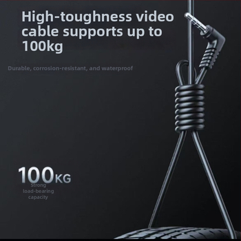 Podvodný rybársky detektor s 220° širokým uhlom, napájanie DC 10–18V, rozsah hĺbky 0,6–30 m, podpora jazyka Angličtina