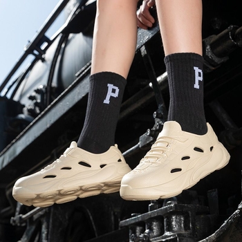 Sandale pentru bărbați din EVA, talpă groasă turnată prin injecție, respirabile și antiderapante, stil roman