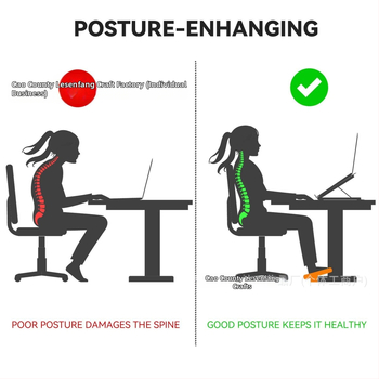 Drveno podnožje za stopala ispod stola, podesivo, nerasklopivo, višenamjensko