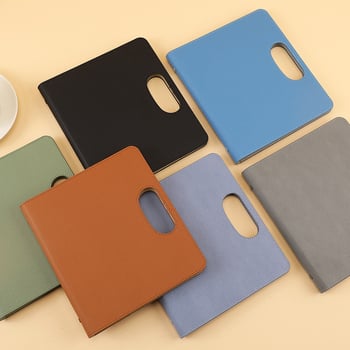 Prijenosni poslovni bilježnica s listovima, višenamjenski; marka Qingxuan; korica otporna na otiske prstiju; veza: loose-leaf; Dowling papir 80 g/m²