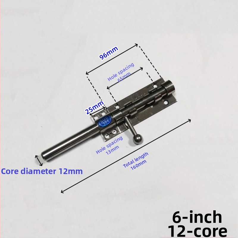 Brava za vrata tip Nebo i Zemlja, od nehrđajućeg čelika, polirana površina, gornja i donja brava sa zaštitnim poklopcem za prašinu