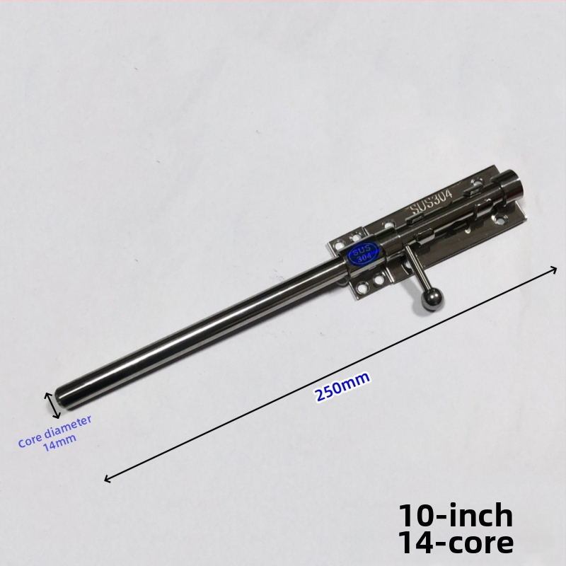 Brava za vrata tip Nebo i Zemlja, od nehrđajućeg čelika, polirana površina, gornja i donja brava sa zaštitnim poklopcem za prašinu