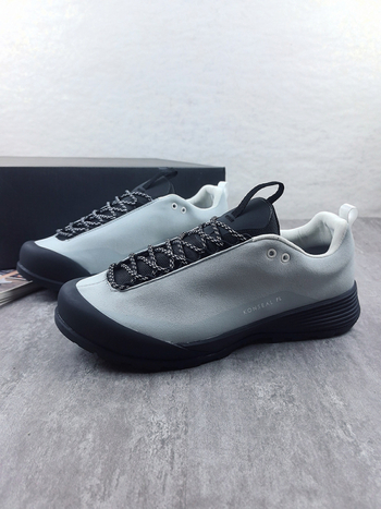 Pantofi de drumeție cu partea superioară din velur, interior din plasă, talpă din cauciuc antiderapant, Jin qiang pentru bărbați