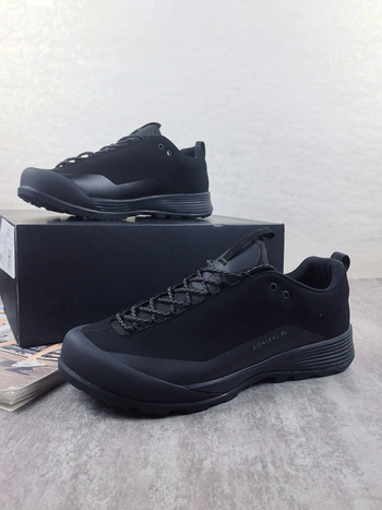 Pantofi de drumeție cu partea superioară din velur, interior din plasă, talpă din cauciuc antiderapant, Jin qiang pentru bărbați