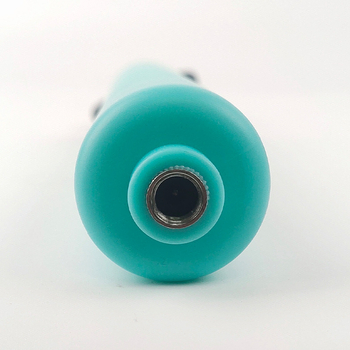 Prijenosna ručna pumpa za zrak s mlaznicom i produžnim crijevom za igle, plastično kućište, za lopte, dvije igle