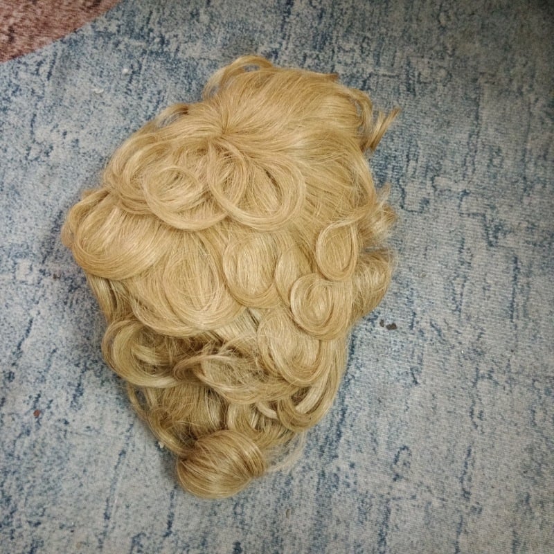 Rövid, göndör Afro Bob paróka