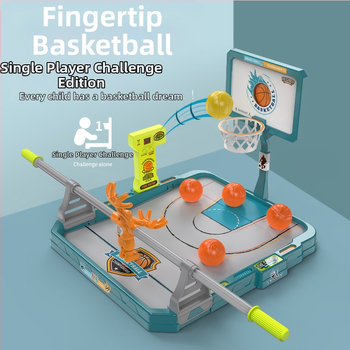 Dječja stolna igra basketa prstima – unutarnje interaktivno natjecanje uz tajmer, za djecu od 4 do 6 godina