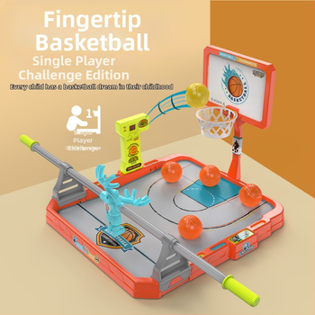 Dječja stolna igra basketa prstima – unutarnje interaktivno natjecanje uz tajmer, za djecu od 4 do 6 godina