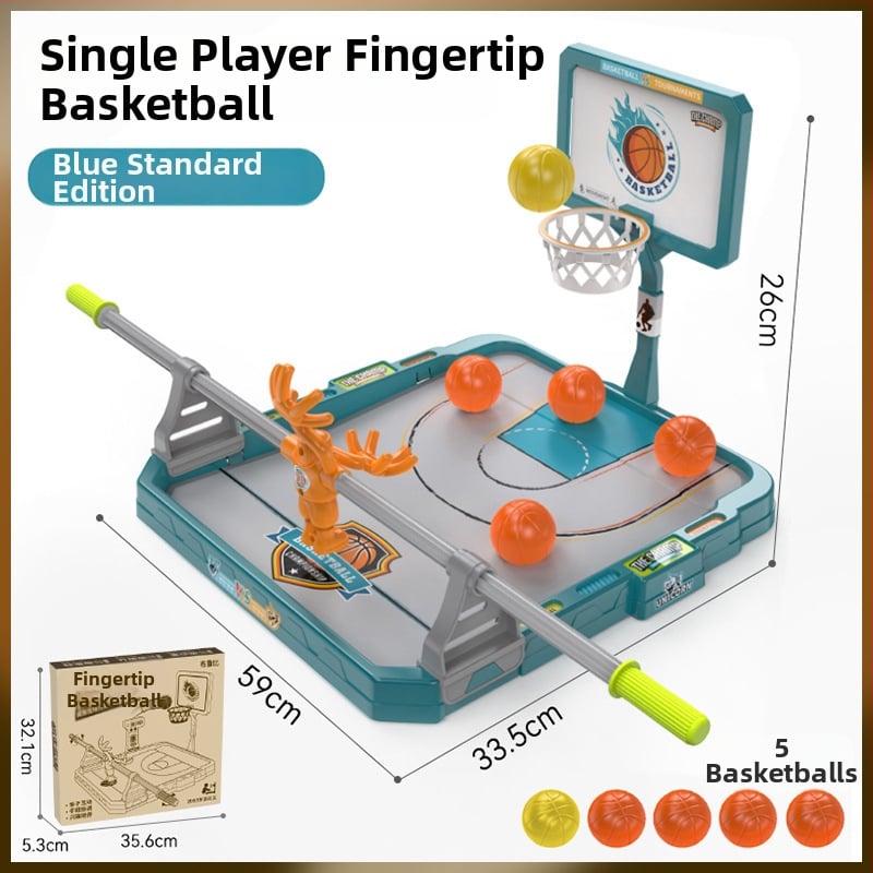 Dječja stolna igra basketa prstima – unutarnje interaktivno natjecanje uz tajmer, za djecu od 4 do 6 godina