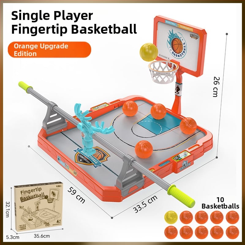 Dječja stolna igra basketa prstima – unutarnje interaktivno natjecanje uz tajmer, za djecu od 4 do 6 godina