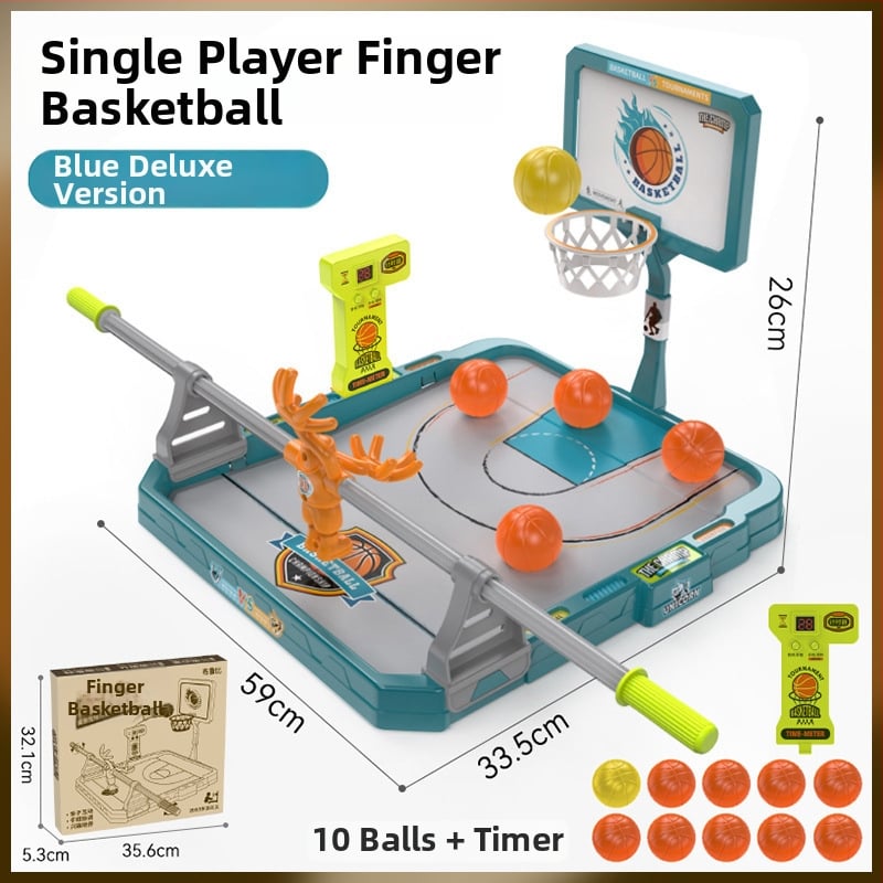 Dječja stolna igra basketa prstima – unutarnje interaktivno natjecanje uz tajmer, za djecu od 4 do 6 godina