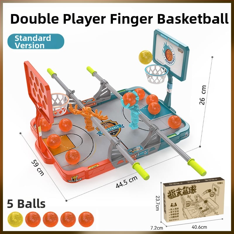 Dječja stolna igra basketa prstima – unutarnje interaktivno natjecanje uz tajmer, za djecu od 4 do 6 godina
