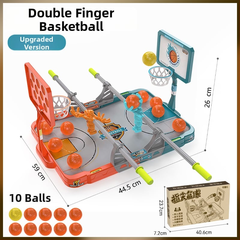 Dječja stolna igra basketa prstima – unutarnje interaktivno natjecanje uz tajmer, za djecu od 4 do 6 godina