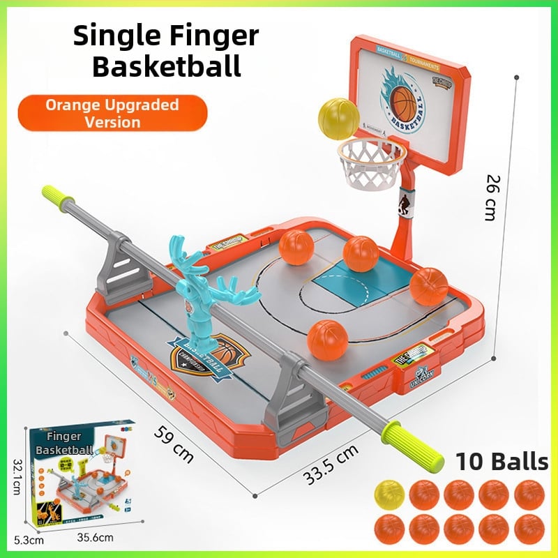 Dječja stolna igra basketa prstima – unutarnje interaktivno natjecanje uz tajmer, za djecu od 4 do 6 godina