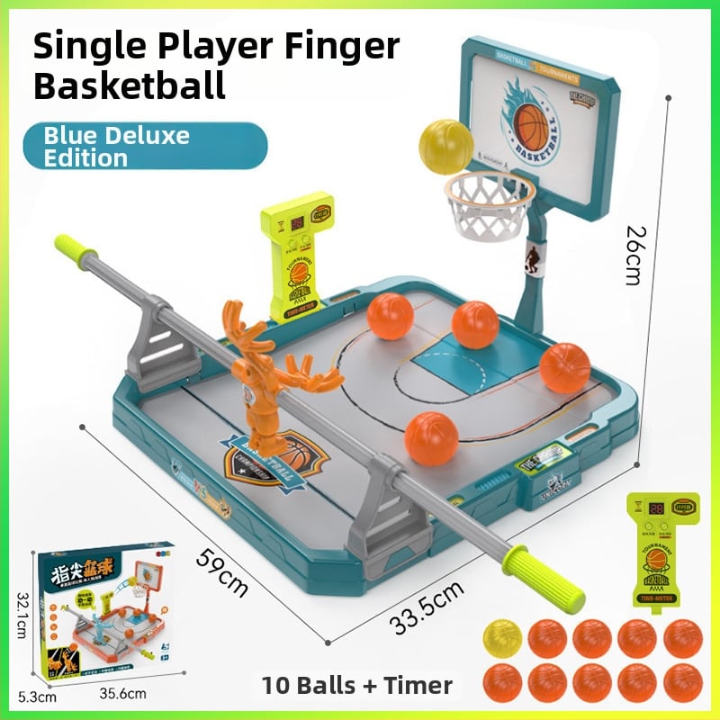 Dječja stolna igra basketa prstima – unutarnje interaktivno natjecanje uz tajmer, za djecu od 4 do 6 godina