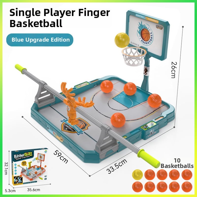 Dječja stolna igra basketa prstima – unutarnje interaktivno natjecanje uz tajmer, za djecu od 4 do 6 godina