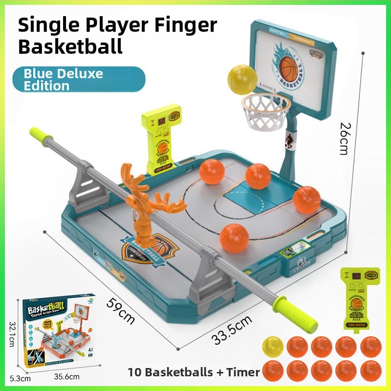 Dječja stolna igra basketa prstima – unutarnje interaktivno natjecanje uz tajmer, za djecu od 4 do 6 godina
