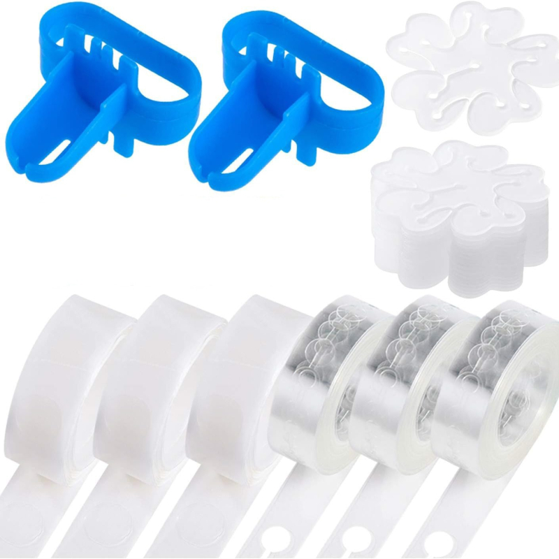 Set arc balon din plastic, bandă pentru baloane și clemă de legare – pentru petreceri și nunți