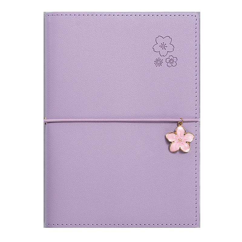 Bilježnica Sakura serije, šivano uvez, PU korica, Dowling papir, 80 g, 50-100 stranica