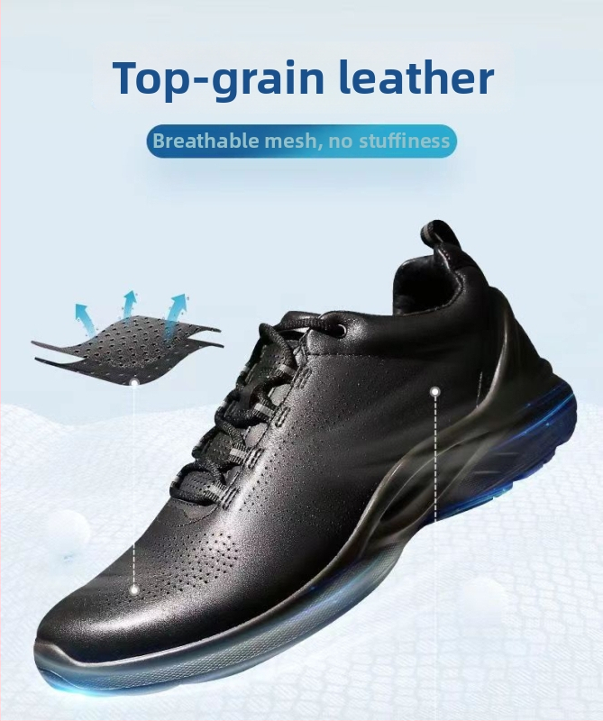 Jihua 3535 Treningice s gornjim dijelom od teleće kože, prozračne, otporne na habanje gumeni potplat, PHYLON srednji đon, niski profil, zaobljeni vrh