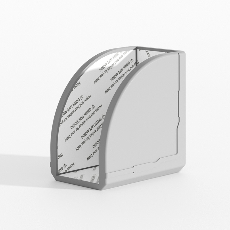 Защитник за ъгъл на шкаф със дръжка във форма на вентилатор — антиударна защита за шкафове, врати и маси; марка Wood bean, опаковка 1200 броя, код на продукта 1111