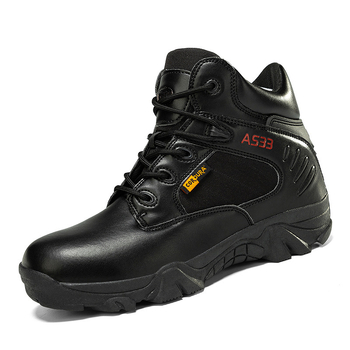 Pantofi de drumeție pentru bărbați, talpă joasă, din piele de vițel, talpă exterioară din cauciuc rezistent la abraziune, talpă intermediară din cauciuc, căptușeală din plasă, închidere cu șireturi în față