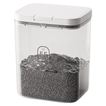 Youqin recipient plastic pătrat pentru depozitare, capacitate 5L+, personalizabil, necompatibil cu microunde