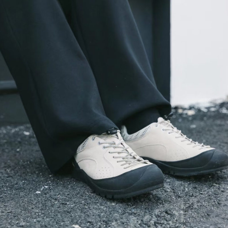 Pantofi de munte unisex din piele de suede, cu șireturi în față, talpă plată, potriviți pentru toate anotimpurile, model 2267 a doua generație