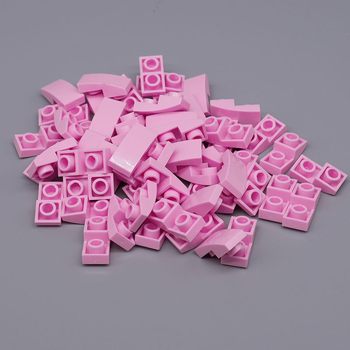 Χειροποίητα δομικά μπλοκ με μικρά σωματίδια, γεμάτα σε μπάλα, συμβατό με αρθρωτά μέρη σχήματος τόξου 24201, πλαστικό, για ηλικίες 15–35, αναπτύσσει το ενδιαφέρον