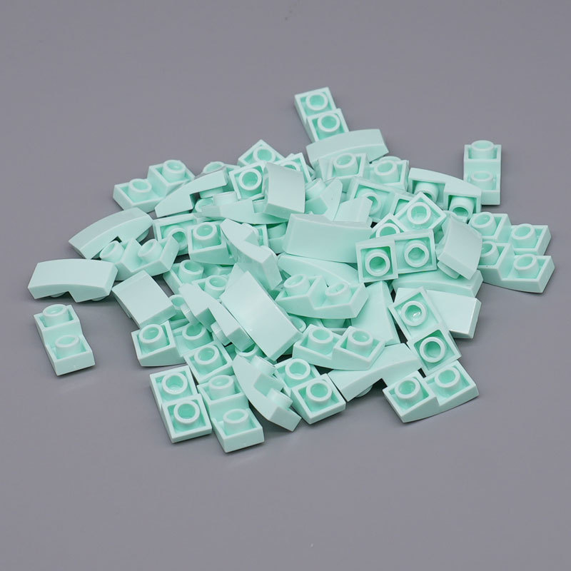 Χειροποίητα δομικά μπλοκ με μικρά σωματίδια, γεμάτα σε μπάλα, συμβατό με αρθρωτά μέρη σχήματος τόξου 24201, πλαστικό, για ηλικίες 15–35, αναπτύσσει το ενδιαφέρον