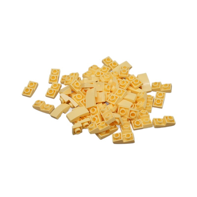 Χειροποίητα δομικά μπλοκ με μικρά σωματίδια, γεμάτα σε μπάλα, συμβατό με αρθρωτά μέρη σχήματος τόξου 24201, πλαστικό, για ηλικίες 15–35, αναπτύσσει το ενδιαφέρον