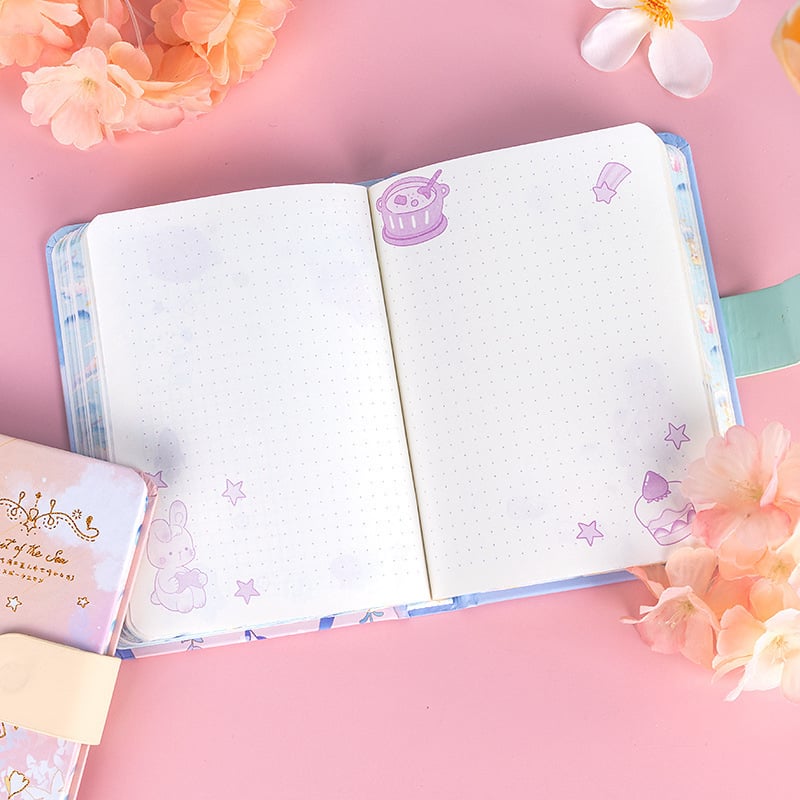 Jurnal de înregistrări cu hârtie Dowling, 80 gsm, 100–200 pagini, legare cu fir și lipire