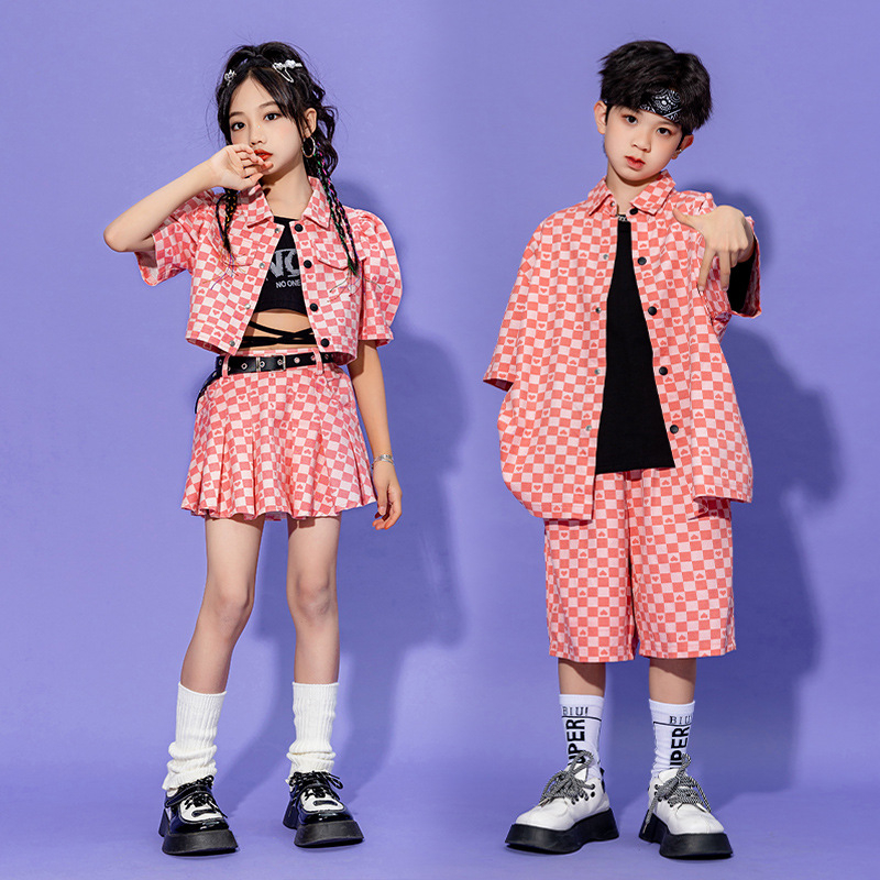 Set hip-hop pentru copii – unisex, bumbac 100%, spălare enzime, stil hip-hop, îmbrăcăminte de antrenament