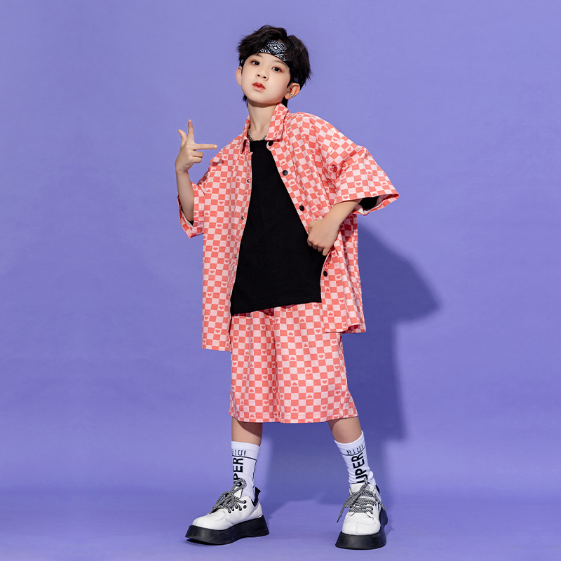 Set hip-hop pentru copii – unisex, bumbac 100%, spălare enzime, stil hip-hop, îmbrăcăminte de antrenament