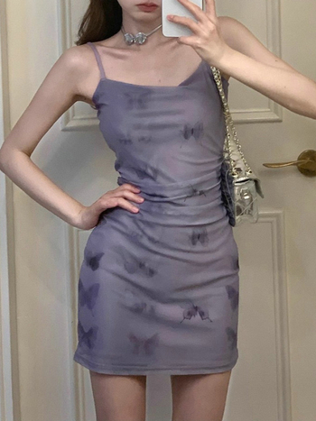 Flórás kantáros ruha POLO gallérral, hercegnő ujjúval, derék középen, rövid fazon