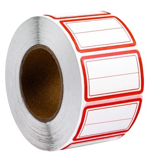 Fire rolo samoljepljive etikete – ručno napisane identifikacijske naljepnice, PVC materijal, 1000 naljepnica po roli