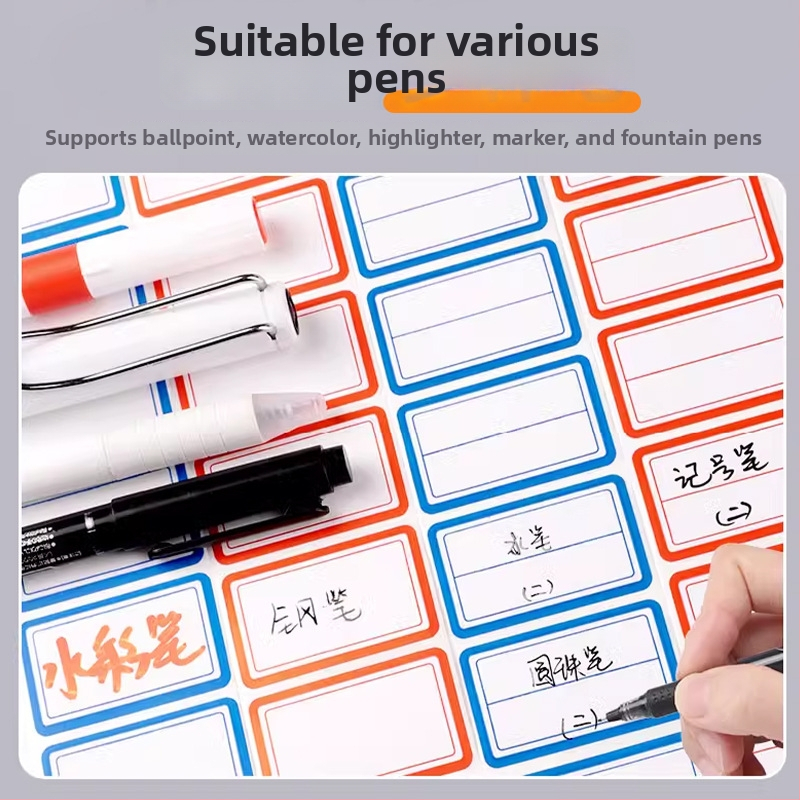 Fire rolo samoljepljive etikete – ručno napisane identifikacijske naljepnice, PVC materijal, 1000 naljepnica po roli