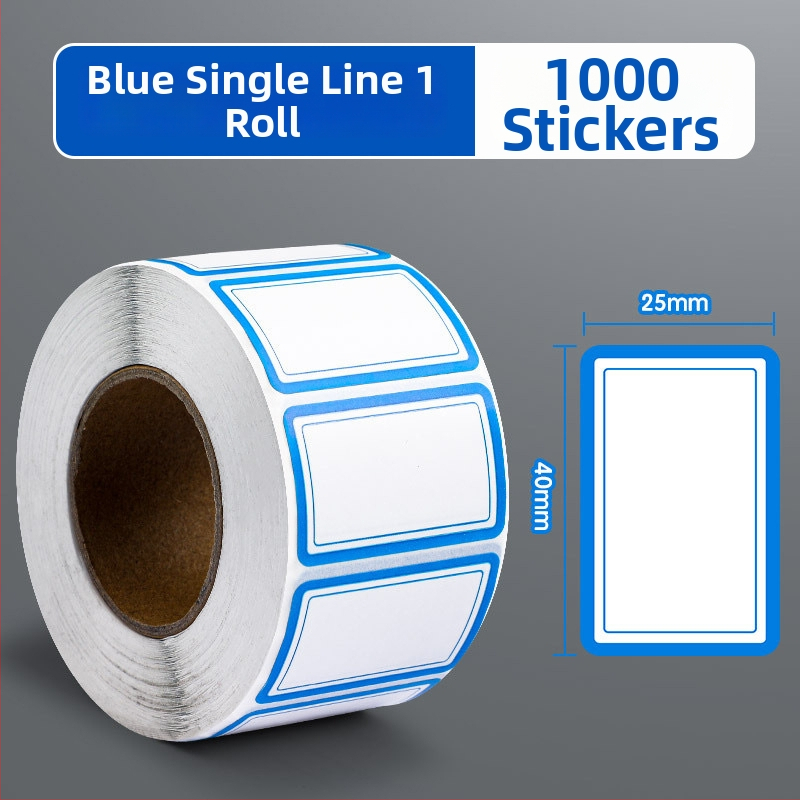 Fire rolo samoljepljive etikete – ručno napisane identifikacijske naljepnice, PVC materijal, 1000 naljepnica po roli